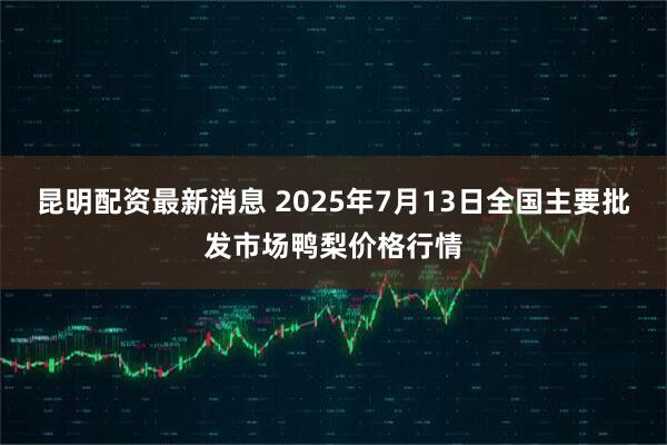 昆明配资最新消息 2025年7月13日全国主要批发市场鸭梨价格行情